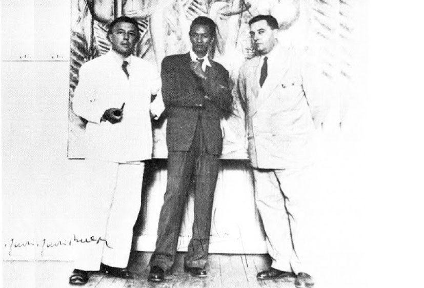 André Breton, Wifredo Lam et Dr Pierre Mabille 